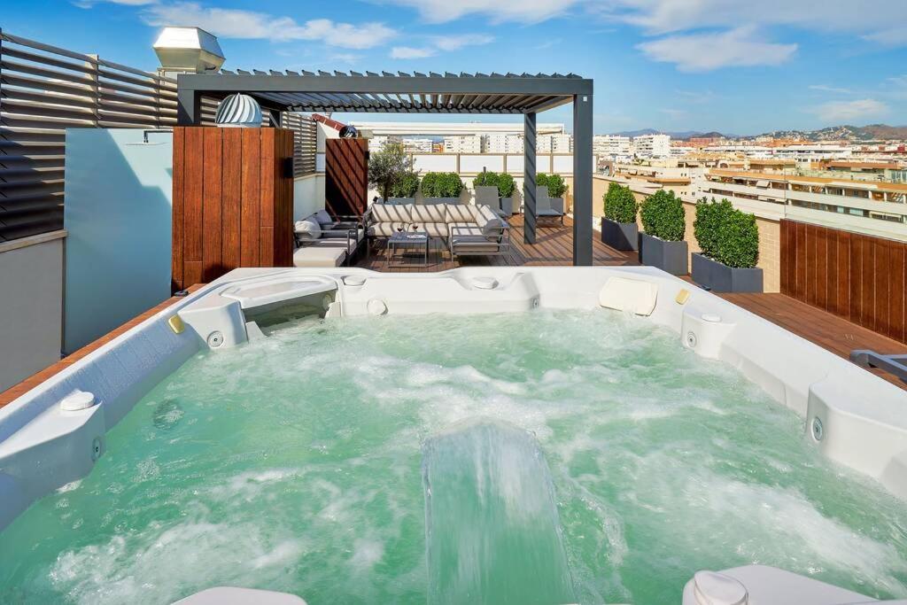 D&R Penthouse On The Beach Apartman Málaga Kültér fotó
